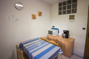 Küche mit Essbereich